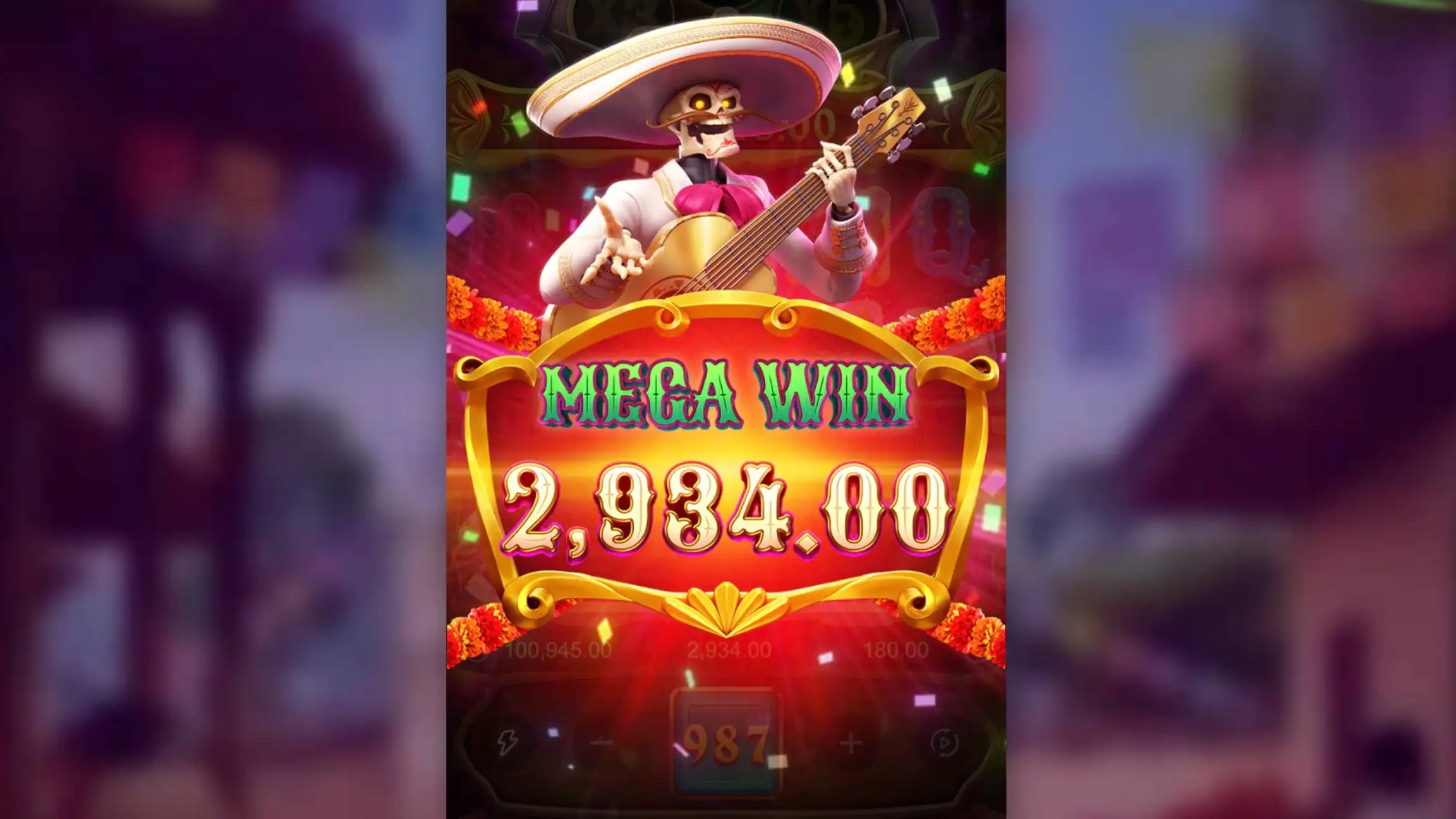 Big win moment on Wild Bandito with the multiplier stacked up